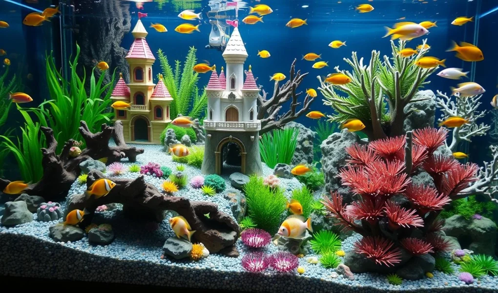 Aquarium decorations