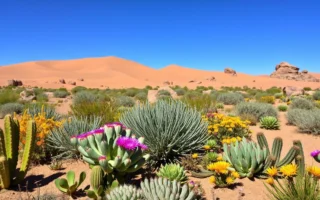 plants in the desert