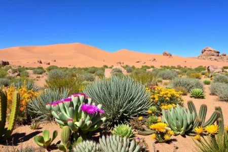 plants in the desert
