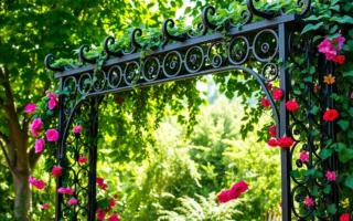metal trellis