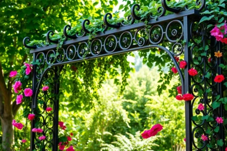 metal trellis