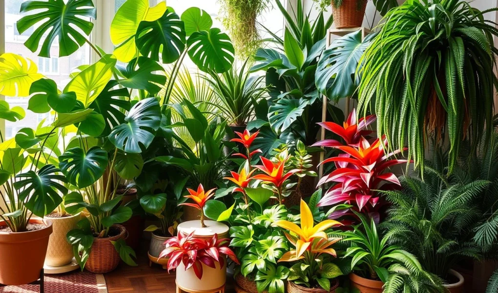tropical house plants