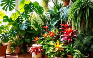 tropical house plants