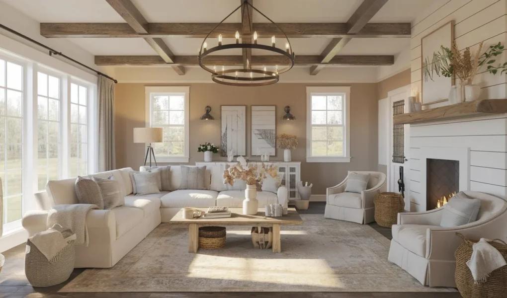 Modern farmhouse decor