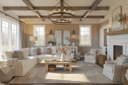 Modern farmhouse decor
