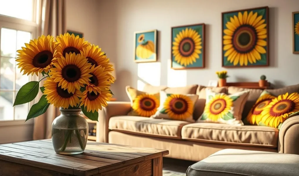 Sunflower decorations