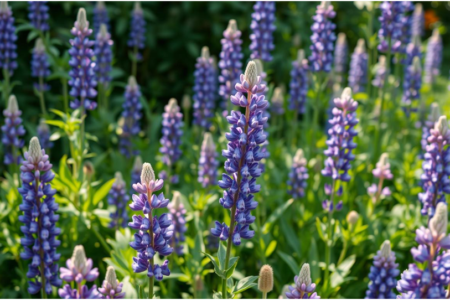 Wild lupine