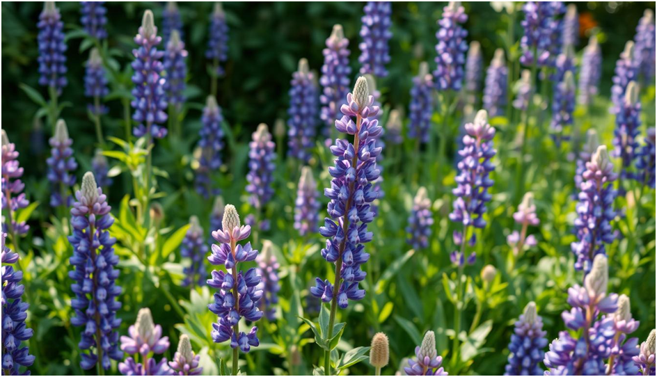 Wild lupine