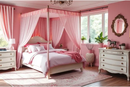pink bedroom ideas