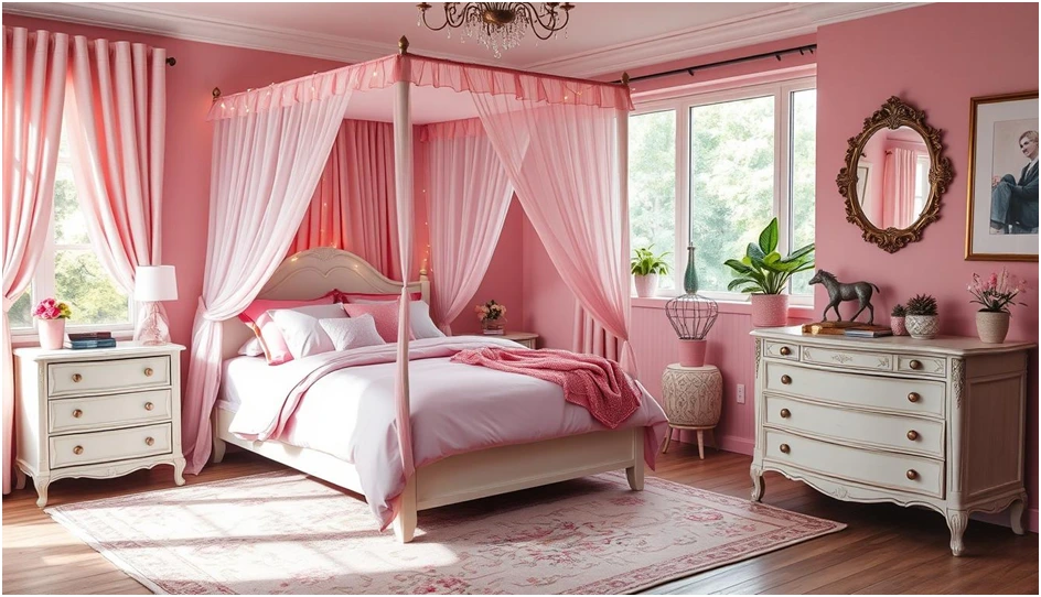 pink bedroom ideas