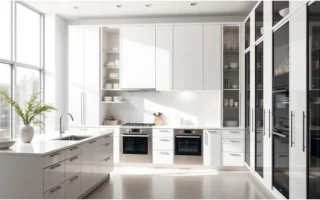 tall kitchen cabinets