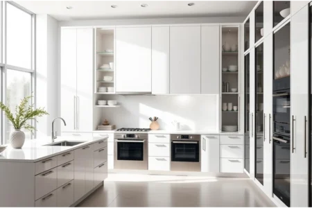tall kitchen cabinets